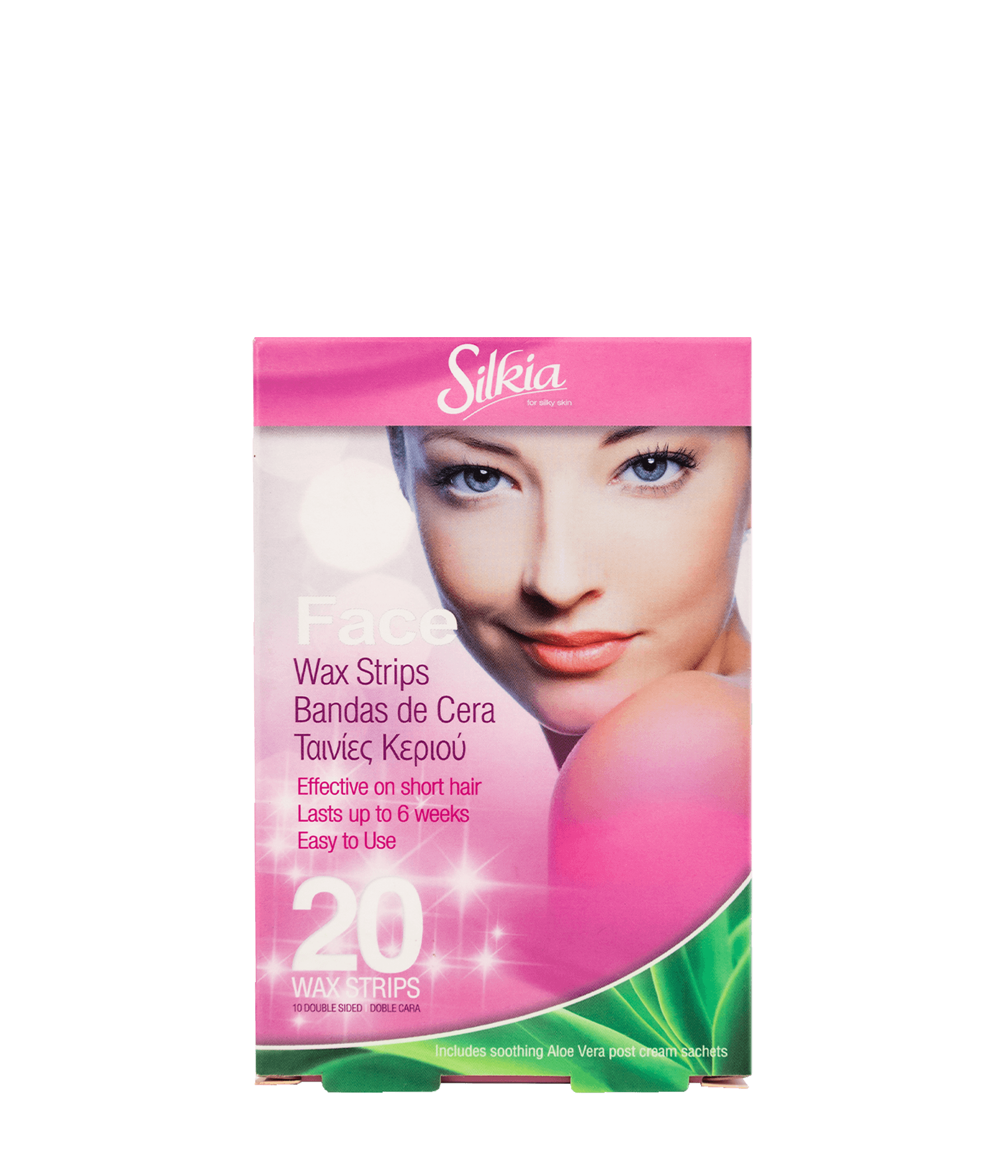 Silkia Face Wax Strips